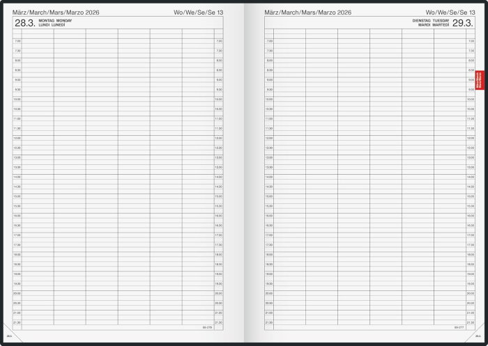 AGENDA DATATA ZILNIC BRUNNEN A4 2026 PP GRI METALIC 78965906 [3]