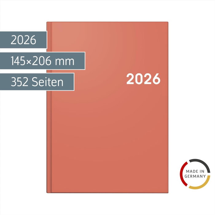AGENDA DATATA ZILNIC BRUNNEN A5 2026 BALACRON CORAL 79561056 [2]