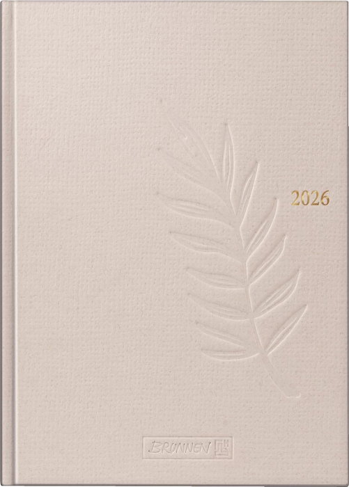 AGENDA DATATA ZILNIC BRUNNEN A5 2026 COPERTA CARTON CANEPA 79863016 [1]
