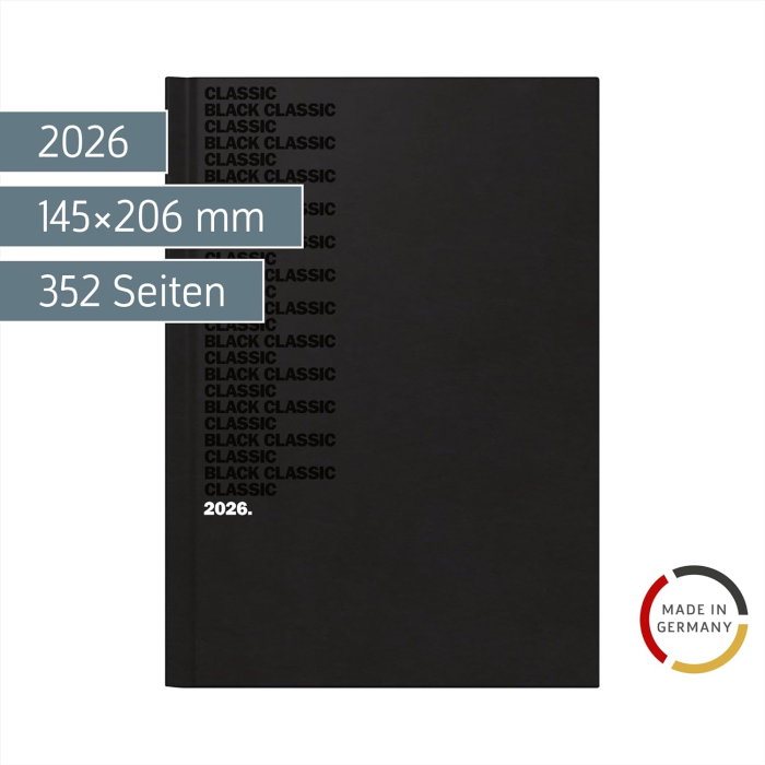 AGENDA DATATA ZILNIC BRUNNEN A5 2026 COPERTA IMPRIMATA NEAGRA 79563066 [2]