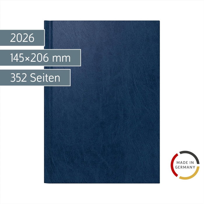 AGENDA DATATA ZILNIC BRUNNEN A5 2026 MODEL MIRADUR ALBASTRU 79560306 [2]