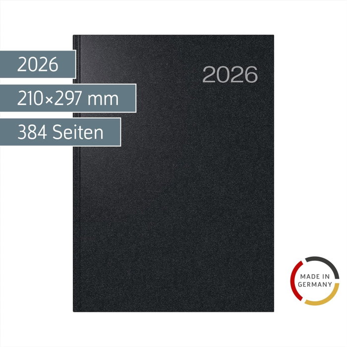 AGENDA DATATA ZILNIC CONFORM A4 2026 BALACRON NEGRU 27503906 [2]