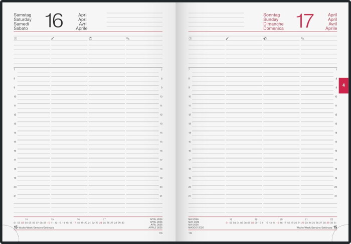 AGENDA DATATA ZILNIC CONFORM A4 2026 BALACRON NEGRU 27503906 [3]