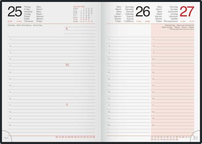 AGENDA DATATA ZILNIC MENTOR A5 2026 PRESTIGE NEGRU 26024016 [3]