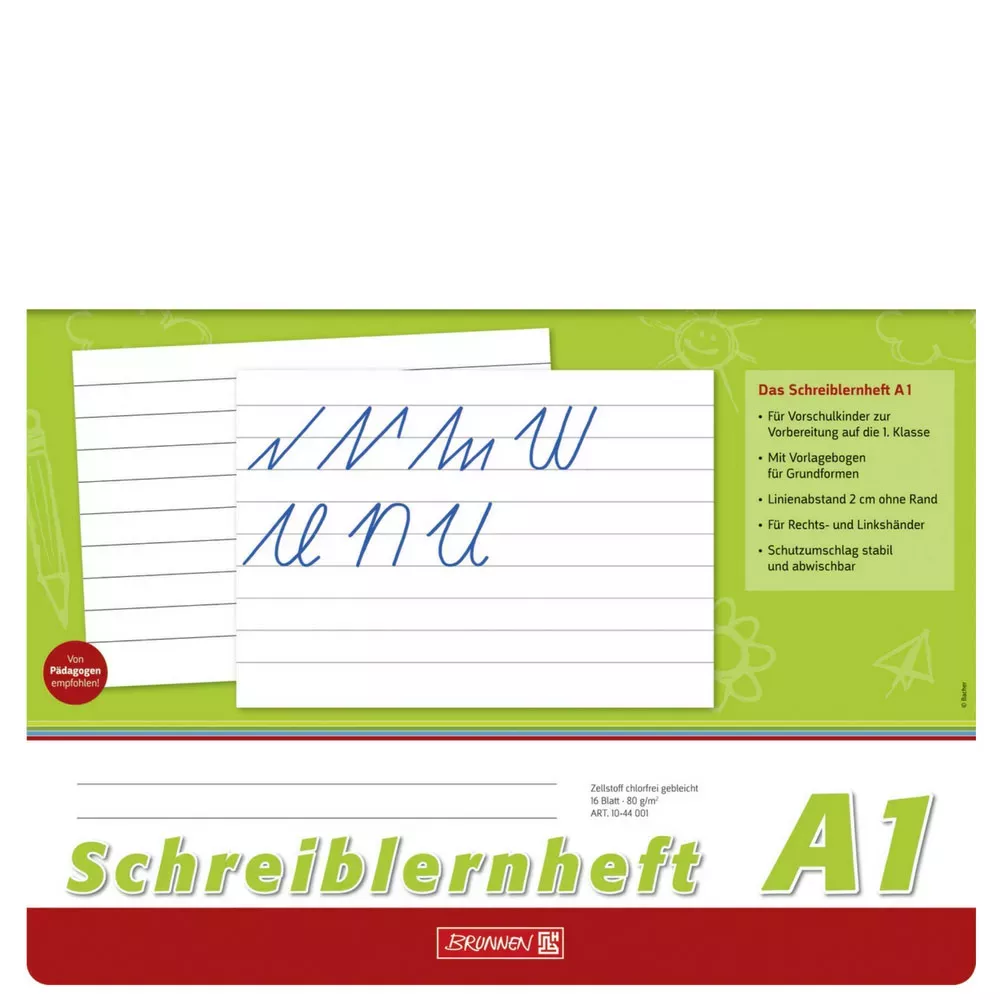 BR CAIET SPECIAL A4 16F BRUNNEN PENTRU INCEPATORI ORIZONTAL DR 44001 [3]