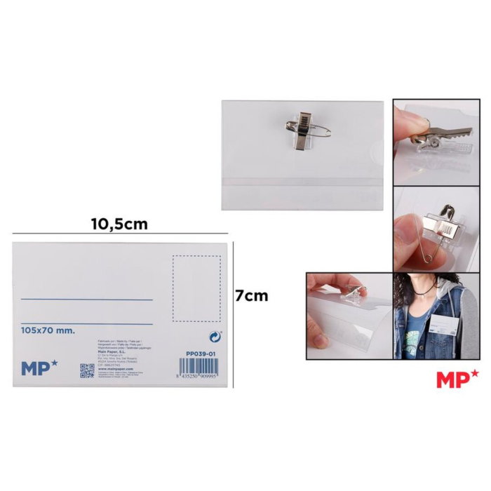 Buzunar Ecuson Orizontal 105x70mm MP PP039-01 [1]