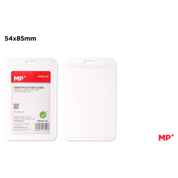 Buzunar Ecuson IPB 54*85mm Vertical Alb PP037-02 [1]