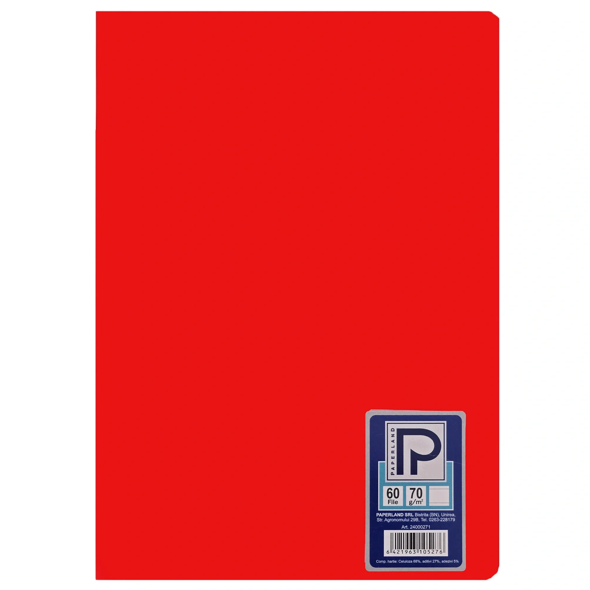 Caiet A4 60 File Dictando Copertă Plastic Galben PAPERLAND PP400 | ipb.ro [11]