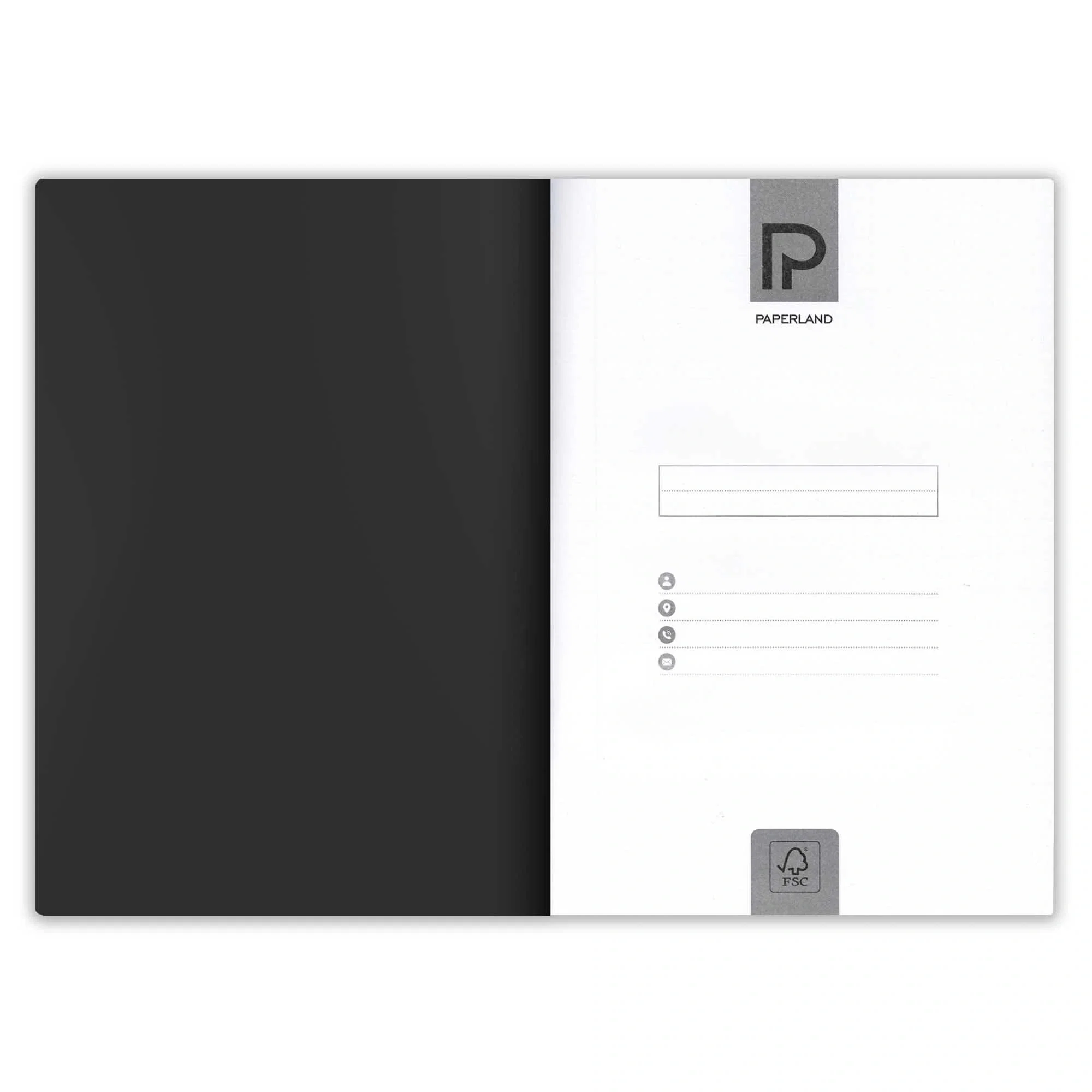 Caiet A4 60 File Dictando Copertă Plastic Galben PAPERLAND PP400 | ipb.ro [2]