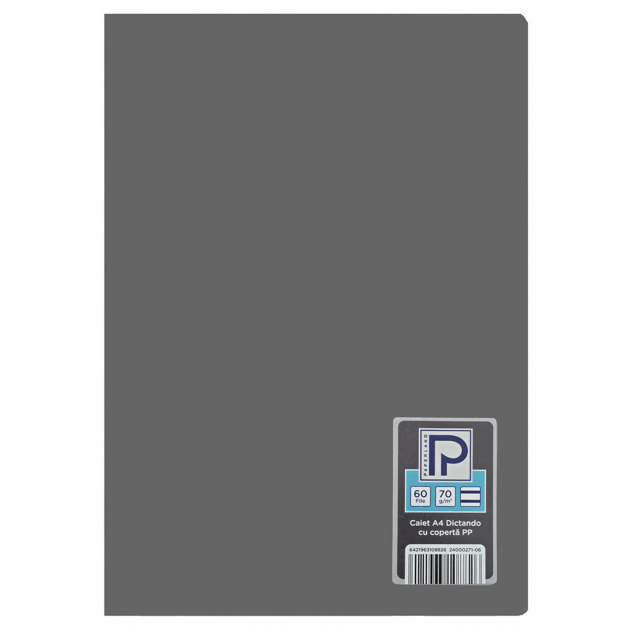 Caiet A4 60 File Dictando Copertă Plastic Galben PAPERLAND PP400 | ipb.ro [5]