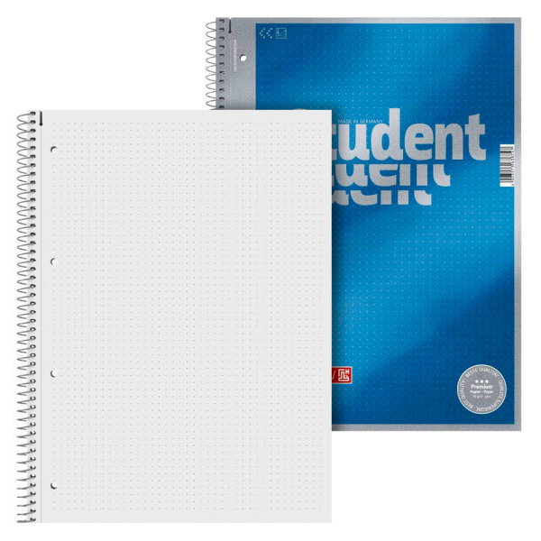Caiet A4 80F Spiră și Perforații Premium Dots 67147 Brunnen [3]