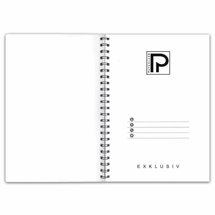 Caiet A5 80 File Pătrățele Copertă Plastic Paperland Exklusiv - ipb.ro [5]