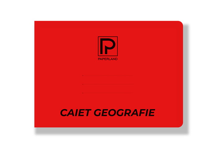 Caiet Geografie B5 Copertă Plastic 24 File 70g 24000470 [1]