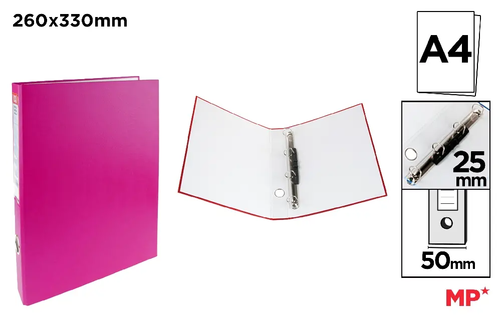 CAIET MECANIC A4 IPB 5CM 4 INELE ROZ PC140-12 [1]