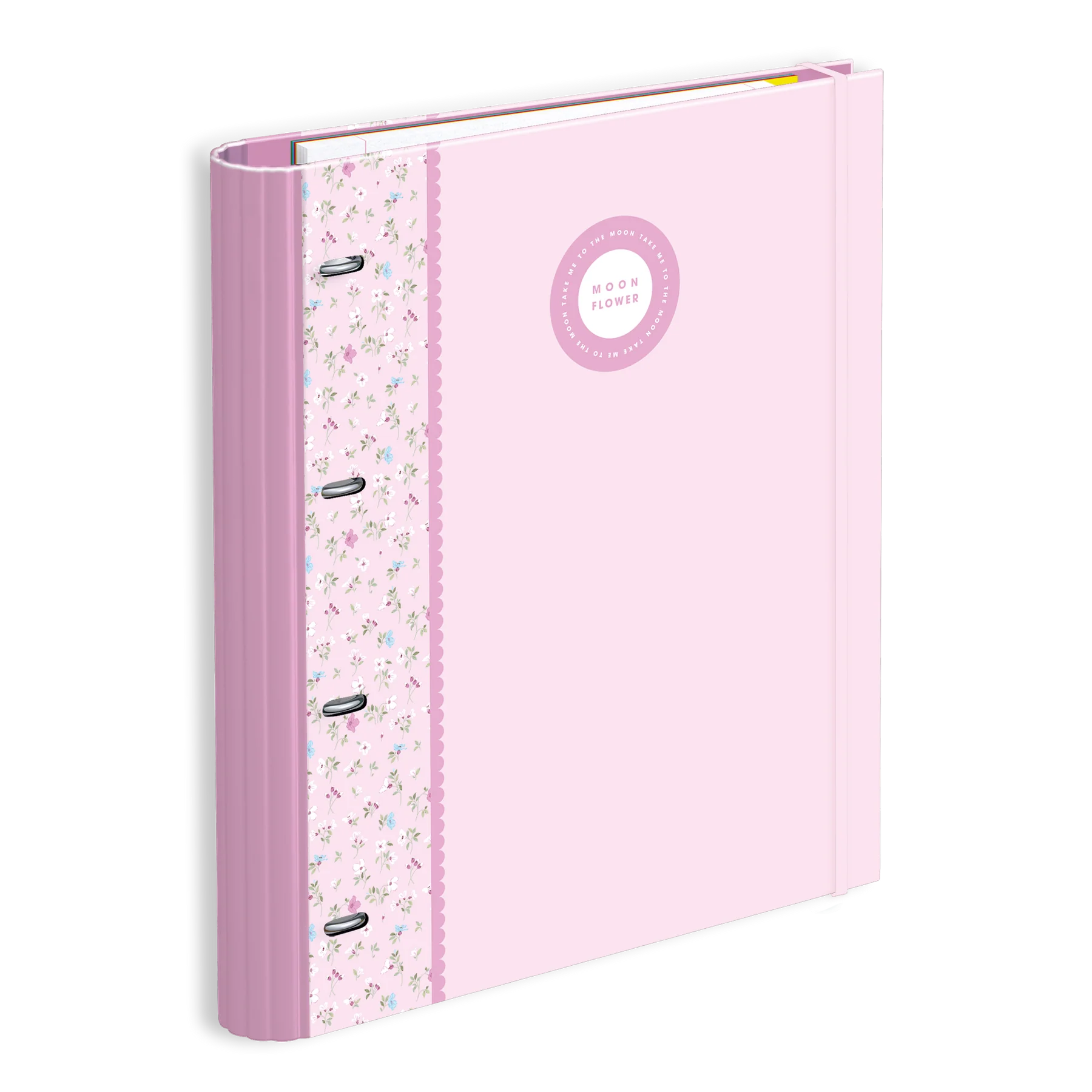 Caiet Mecanic A4 T.Moonflower 4 Inele Elastic 239087 [3]