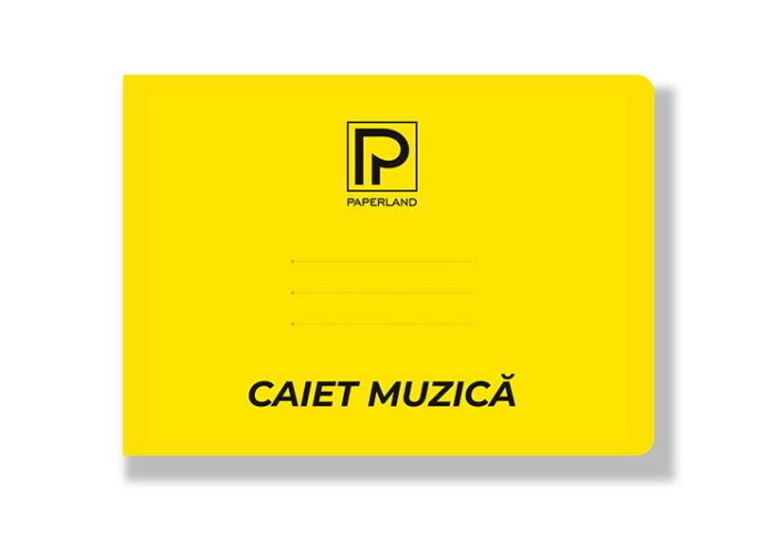 Caiet Muzică B5 Copertă Plastic 24 File 70g 24000471 [2]