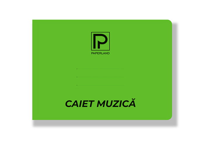 Caiet Muzică B5 Copertă Plastic 24 File 70g 24000471 [3]