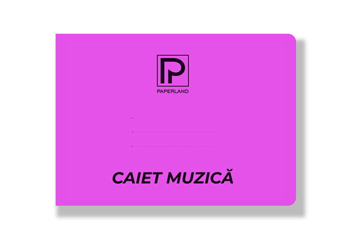 Caiet Muzică B5 Copertă Plastic 24 File 70g 24000471 [5]