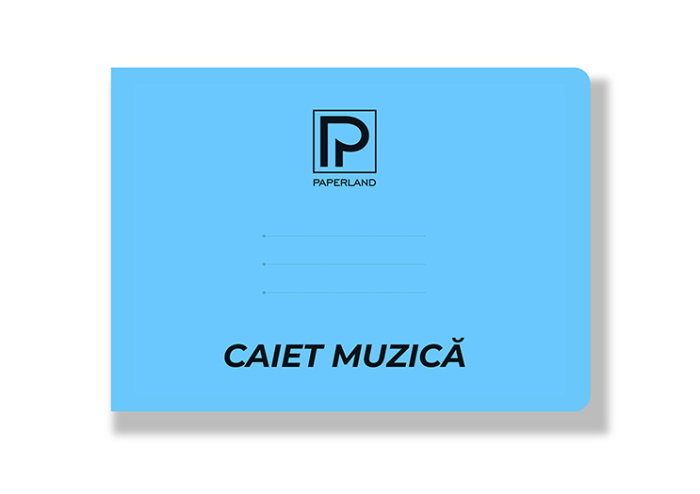 Caiet Muzică B5 Copertă Plastic 24 File 70g 24000471 [4]