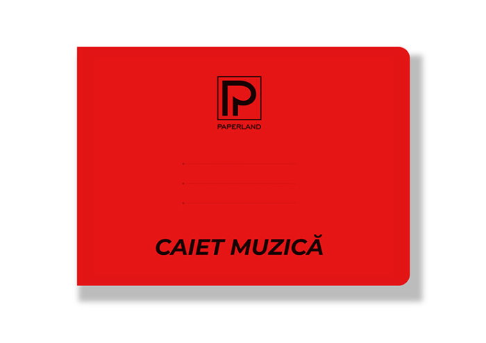 Caiet Muzică B5 Copertă Plastic 24 File 70g 24000471 [1]