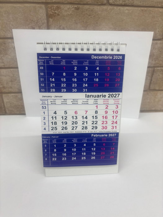 Calendar Triptic Birou 2027 21400029/21400040 [2]