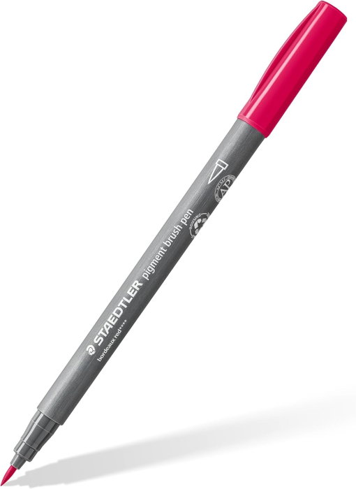 Carioca Staedtler Tip Pensula 12 Culori/Set Pastel Pigment Liner 371-C12-2 [2]
