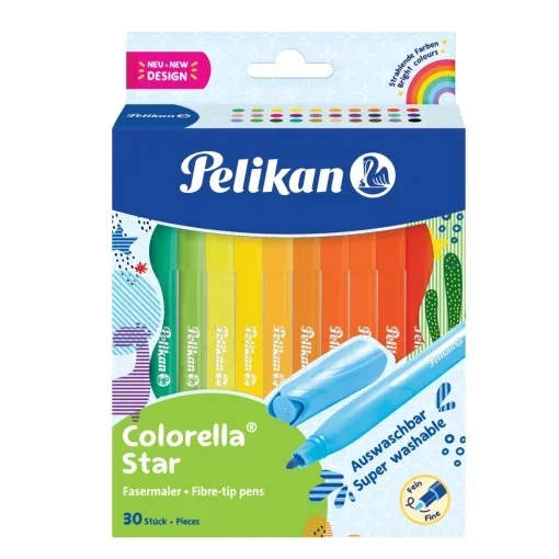 Carioci Pelikan Colorella Star 30 Culori 822336 [1]