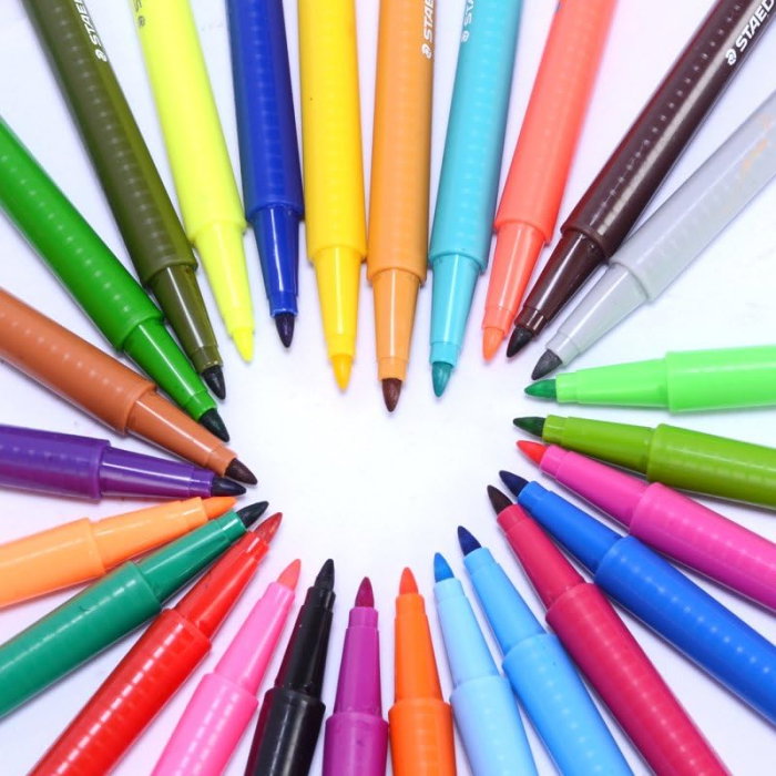 Carioci Staedtler Triplus 50 Culori/Set Cutie Metalica 323 M50 JB [3]