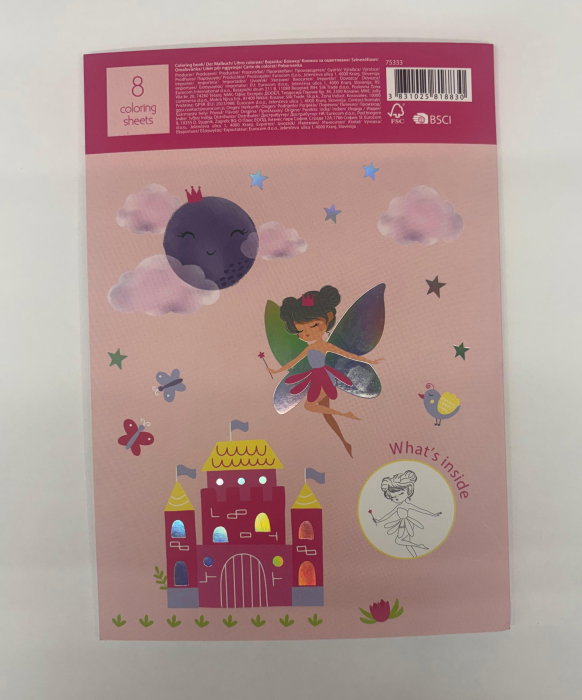 Carte De Colorat Princess 8F 75333 Eurocom [2]