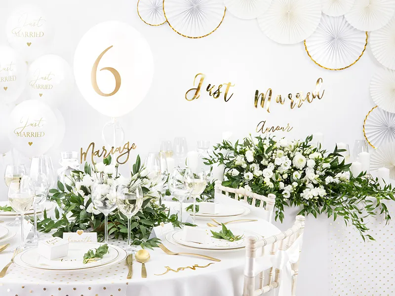 Place Cards Inimă Aurie 10x5cm 10buc WS10-019ME [3]
