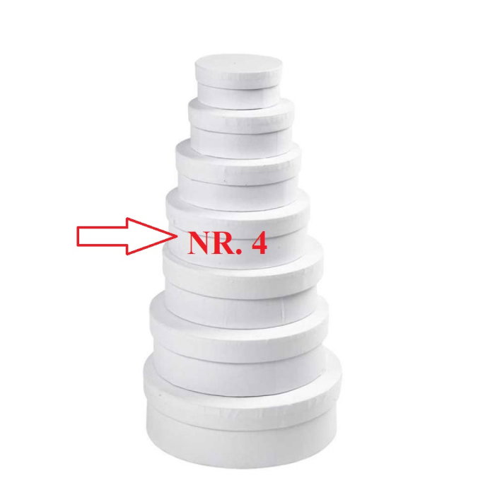 CC CUTIE ALBA CARTON ROTUNDA D:14.5*H:5.5CM NR.4 26421 [1]