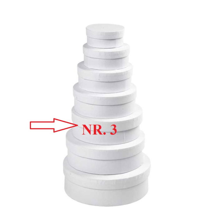 CC CUTIE ALBA CARTON ROTUNDA D:16.5*H:6CM NR.3 26421 [1]