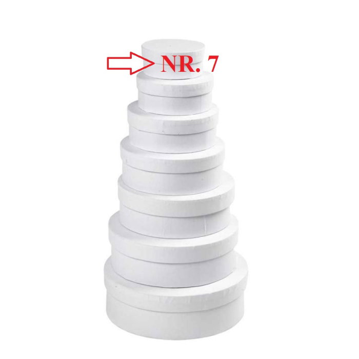 CC CUTIE ALBA CARTON ROTUNDA D:8.5*H:4CM NR.7 26421 [1]