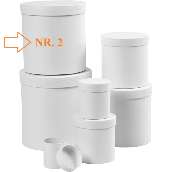 CUTIE ROTUNDA CARTON ALB D:19,5*20.2CM NR.2 50438 [1]
