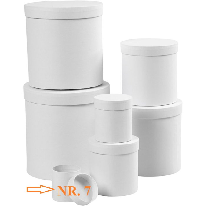 CUTIE ROTUNDA CARTON ALB D:7*H:7,5CM NR.7 50438 [1]