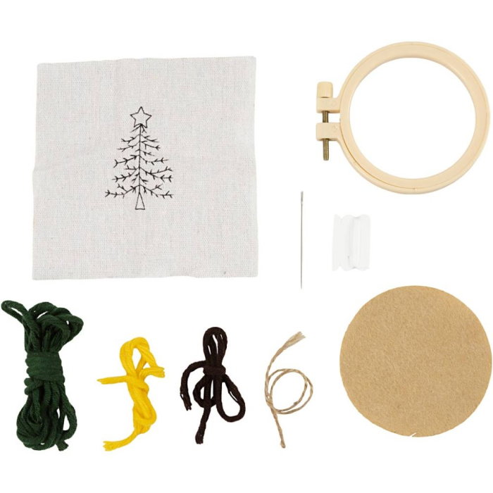 MINI KIT CREATIV DECORATIUNI SUSPENDATE BRODATE BRAD 977488 [4]