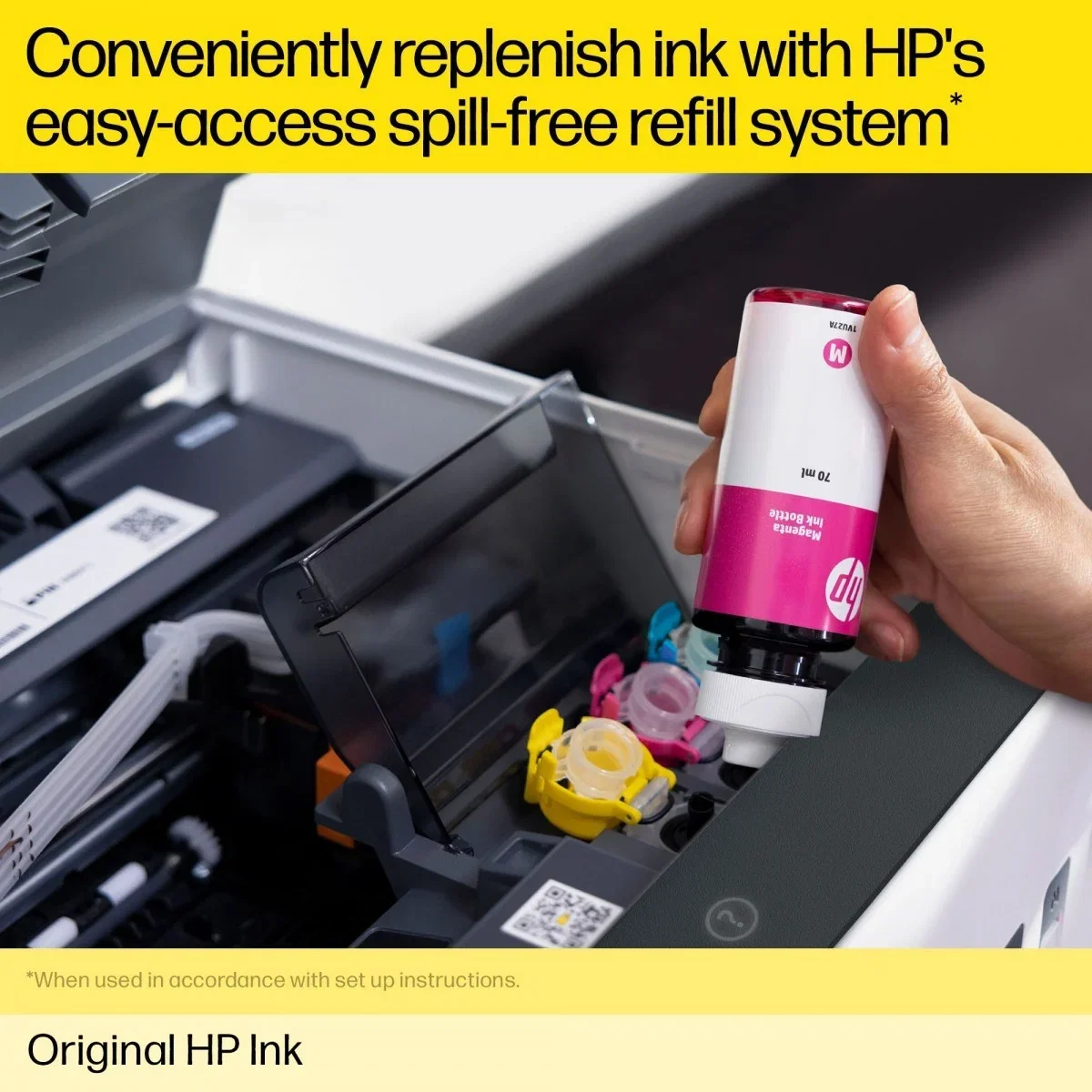 Cerneală HP GT52 Yellow 70ml Originală [5]