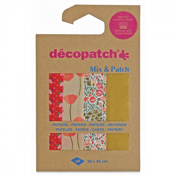 CF HARTIE DECUPAJ 4/SET 30*40CM LOVE IS IN THE MEADOW DP032C [2]
