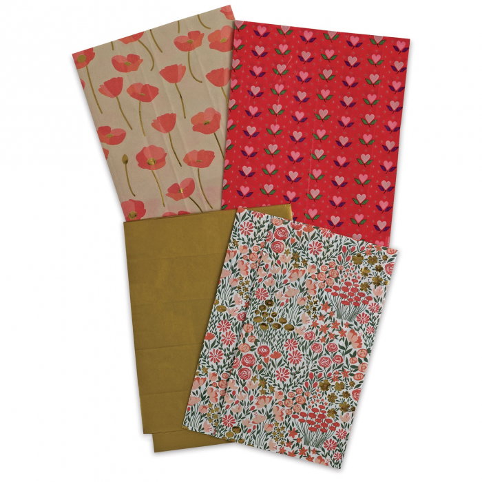 CF HARTIE DECUPAJ 4/SET 30*40CM LOVE IS IN THE MEADOW DP032C [1]