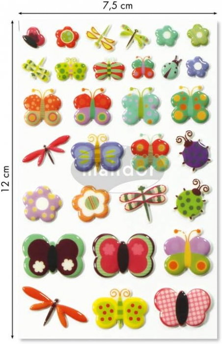CF STICKER 3D COOKY 7.5*12CM MAILDOR FLUTURI 560388C [2]