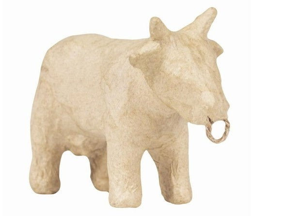 CF VACA CU INEL PAPIER MACHE 12.5*5*8CM AP209C [1]