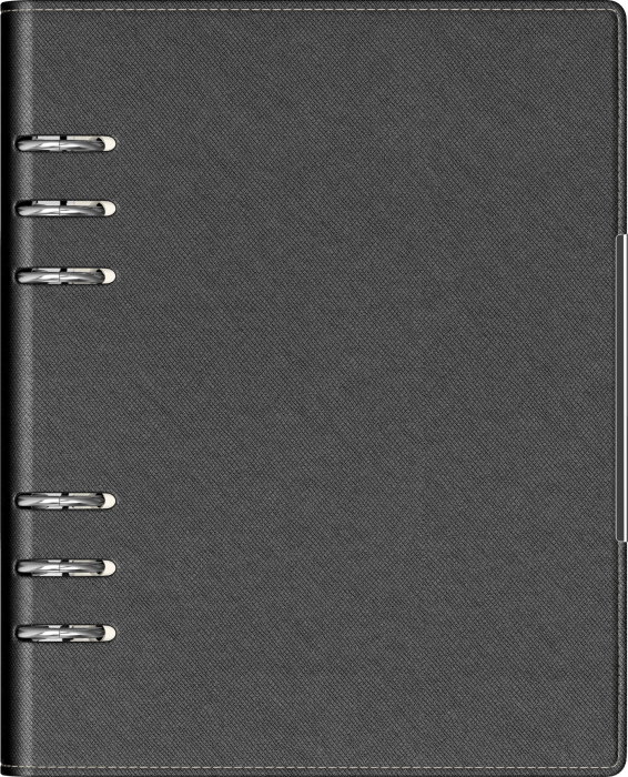 ORGANIZER LIZY A5 NEGRU 6 INELE 10130780 [1]