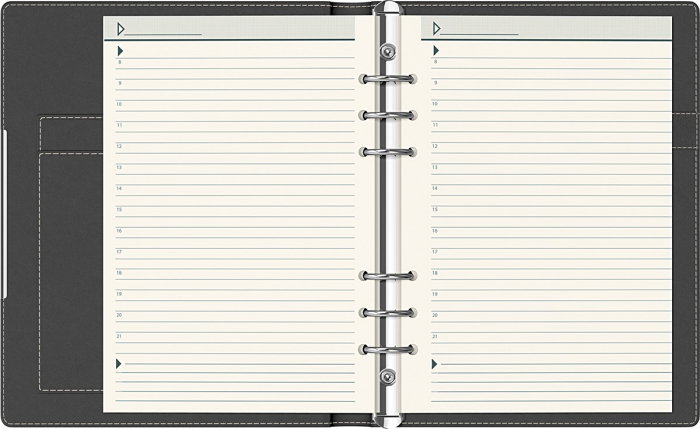 ORGANIZER LIZY A5 NEGRU 6 INELE 10130780 [2]