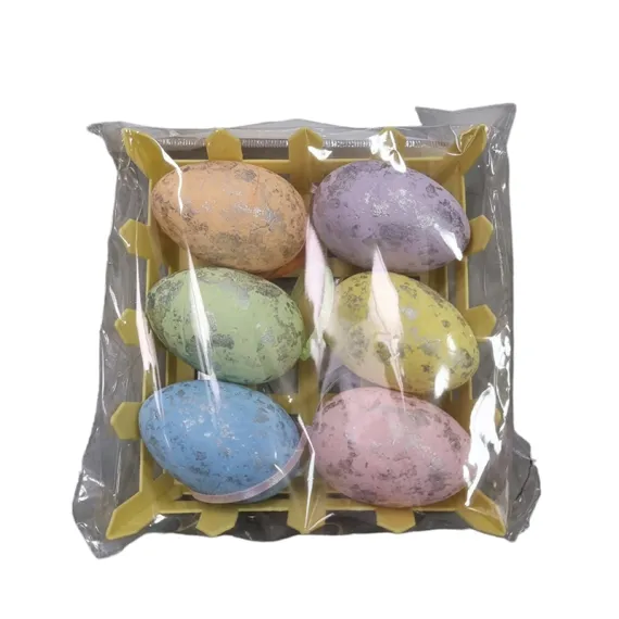 COS PASTE DIN PLASTIC CU 6 OUA COLORATE 12.5*4CM [1]
