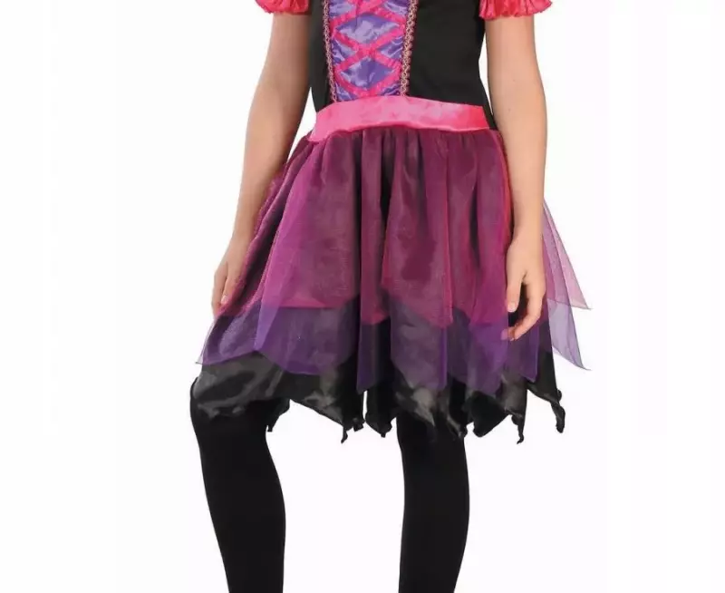Costum pentru Copii 120/130cm Vrajitoarea Roz SL-RO12 [2]