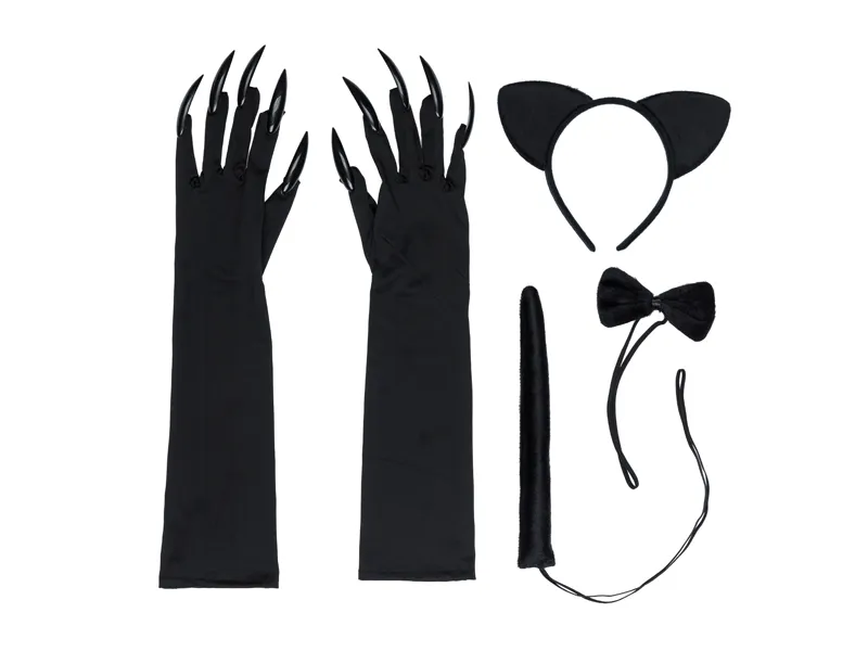 Costum pt Adulti Pisica Negru Marime Universala STRD13 [3]