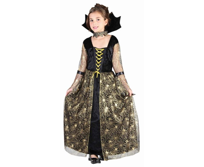 Costum pt Copii 120/130cm Vrajitoarea Paianjen SL-SL12 [1]