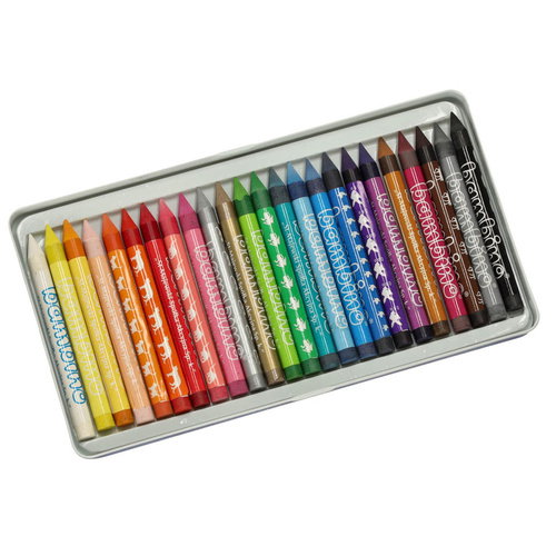 Creioane Colorate Bambino 24 Culori în Cutie Metalică cu Ascuțitoare 669590 [3]