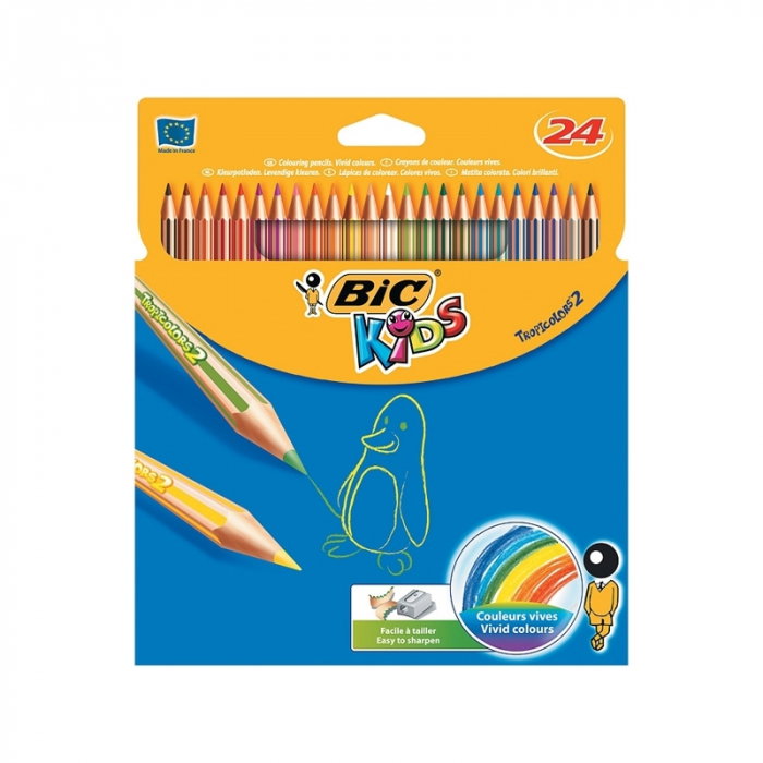 CREIOANE COLORATE BIC TROPICOLORS 24/SET BC832568/C1793/2169375182 [1]