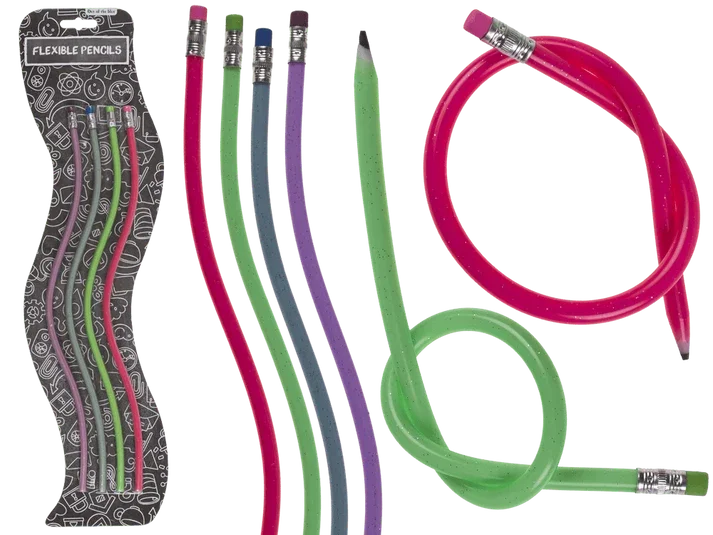 Creion Flexibil cu Radieră 32cm 4 Set [3]